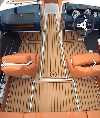 Décoration de bateaux non glissants en EVA de qualité marine avec revêtement de sol en mousse sur mesure et adhésifs 3M