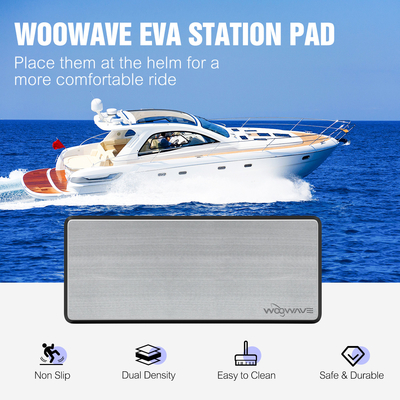 23'*8' Marine Grade EVA Deck Grip Mat personnalisé pas glissant étanche pas Pad par WOOWAVE