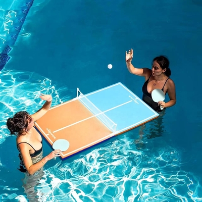 Fête de la piscine EVA mousse de l'eau Ping-pong Table tennis 1,57 pouces Diamètre 10 kg Poids du paquet