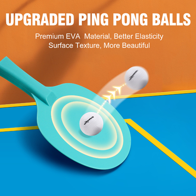 Fête de la piscine EVA mousse de l'eau Ping-pong Table tennis 1,57 pouces Diamètre 10 kg Poids du paquet