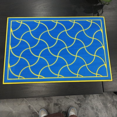 Couleur personnalisée de texture de mousse Deck Pads pour les bateaux Woowave 3M auto-adhésif EVA plancher