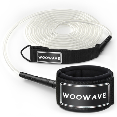 Leash de planche de surf pour le surf / kite / vent / planches SUP Conception personnalisée et OEM acceptable