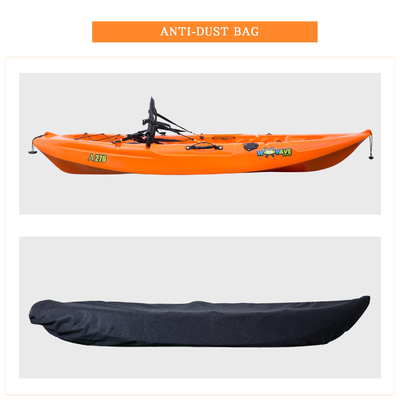 Explorez les eaux avec notre film de bulle de kayak pour adultes durable et sac en plastique inclus