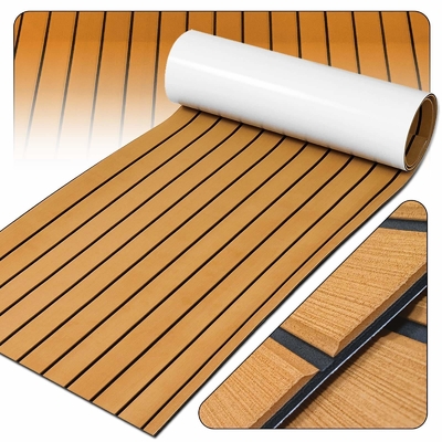 Plancher de pont composite en mousse de teck EVA sur mesure pour le pont de yacht Durable