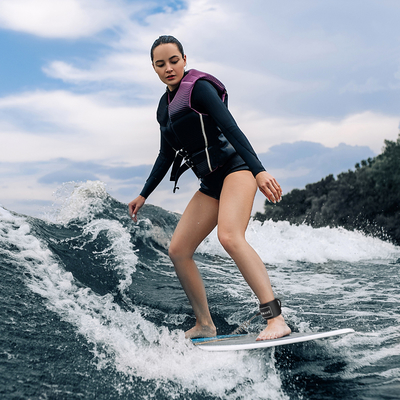 Corde à jambe en TPU pour le surf et le paddleboarding 6'7'8'9'10'11'12' de longueur