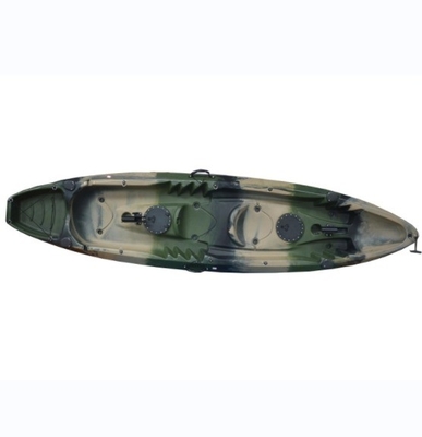 Capacité de chargement 300 kg/661 lb Armée vert Tandem Kayak pour les lacs Les rivières Pêche Woowave