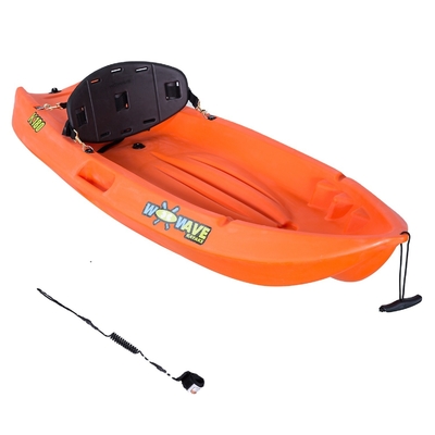 1.8M Canoë pour enfants Assis sur le dessus Kayak Canoë de pêche Kayak avec accessoires par WOOWAVE