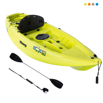 Woowave 2.2m Enfants Enfants Kayak de mer Canoë avec accessoires 14kg / 31lbs Paddlers Max 1