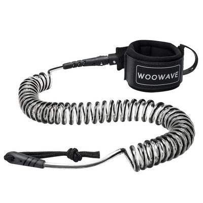 Couche unique de bracelet rembourrée de la bande de surf de la laisse Woowave Design 5,5 mm / 7 mm / 8 mm de diamètre