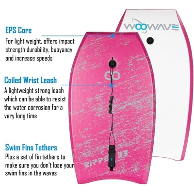 Couleur et logo personnalisés Bodyboard EPS pour adultes pour le surf Surfboard Occasion Lacs rivières