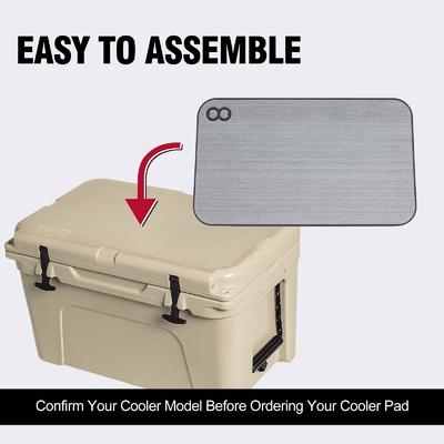 Boîte de refroidisseur Woowave Design Couleur personnalisée Cooler Pad Anti-Slip