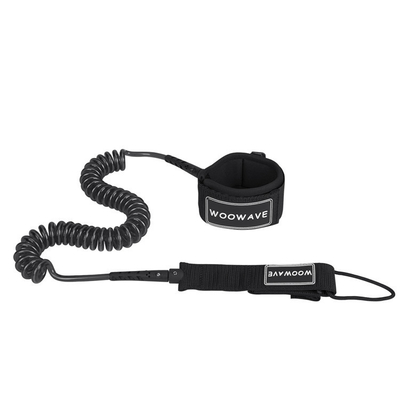 TPU Corde à jambe de surf en acier inoxydable double pivotement 0,16-0,4 kg Corde de laisse de surf