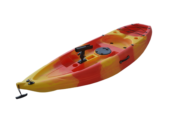 Personnage unique 2,2m Assis sur top Kayak avec pagaie et siège en LLDPE/HDPE