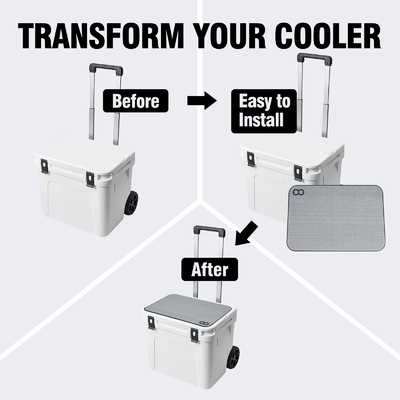 Pad de refroidisseur en mousse d'Eva personnalisé pour le YETI Roadie 60 Cooler de 22 pouces