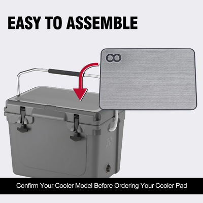 RTIC 20 Cooler Box Cooler Pad Mat en mousse EVA antidérapant pour l'isolation étanche au camping