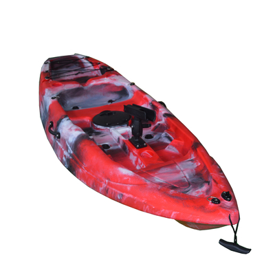 Matériau du châssis LLDPE Woowave 2.2m Sécurité personnalisée en plastique Kayak assis sur le dessus pour 1 personne