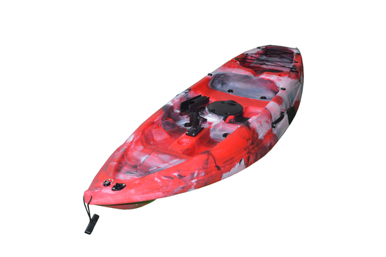 Matériau du châssis LLDPE Woowave 2.2m Sécurité personnalisée en plastique Kayak assis sur le dessus pour 1 personne