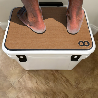 Mat de mousse souple EVA sur mesure antidérapant pour boîte de refroidissement 22.05*14.88 pouces sur YETI Roadie 60