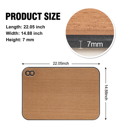 Mat de mousse souple EVA sur mesure antidérapant pour boîte de refroidissement 22.05*14.88 pouces sur YETI Roadie 60
