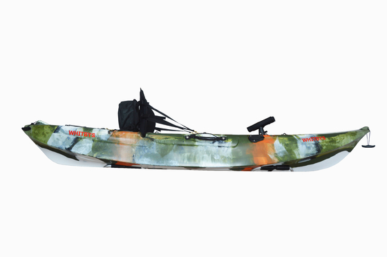 2.7M Adultes Canoë Kayak Assis sur le dessus de la pêche en plastique Kayak de mer 20kg/44lbs NON gonflable