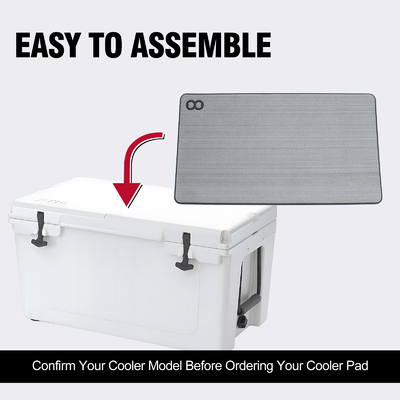 RTIC 65 Multifonctionnel Cooler Pad Adhésif Non-Slip Ice Box Pad pour le camping et la randonnée