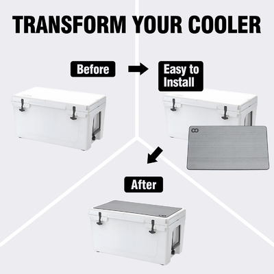 RTIC 65 Multifonctionnel Cooler Pad Adhésif Non-Slip Ice Box Pad pour le camping et la randonnée