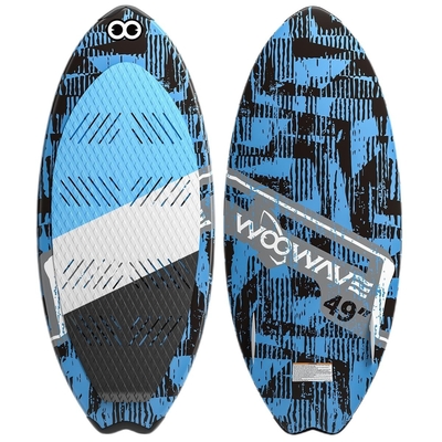 49' planche Wakesurf en verre planche debout paddle planche surf planche bleu personnes applicables unisexe