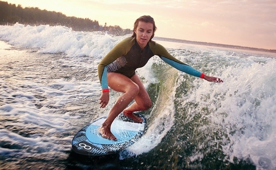 49' planche Wakesurf en verre planche debout paddle planche surf planche bleu personnes applicables unisexe