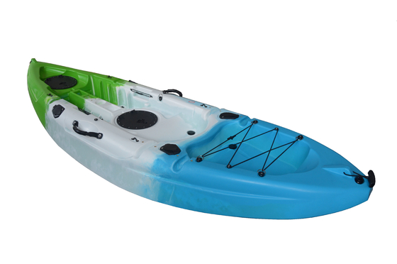 20kg/44lbs Kayak en PEPP en plastique Kayak 270*78*40cm 1 personne Bateau avec siège et pagaie