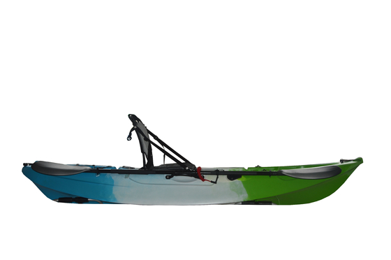 20kg/44lbs Kayak en PEPP en plastique Kayak 270*78*40cm 1 personne Bateau avec siège et pagaie