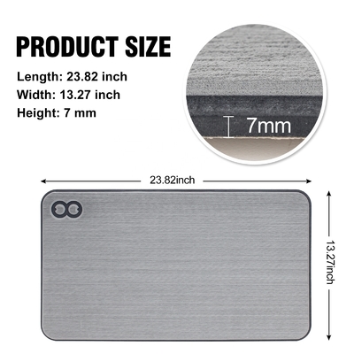 Pad de boîte de refroidisseur en mousse de matériau EVA personnalisé pour RTIC 45 23,82 * 13,27 pouces 7 mm d'épaisseur
