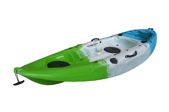 20kg/44lbs Kayak en PEPP en plastique Kayak 270*78*40cm 1 personne Bateau avec siège et pagaie