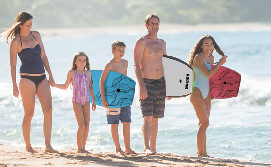 37' de planche de surf légère en mousse EPS pour l'expérience de surf en plein air planche de surf poids 1,42lbs