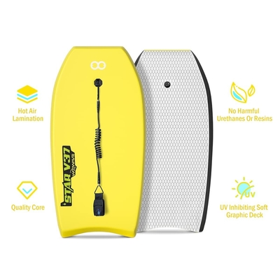 37' EPS Core Bodyboard Woowave Surfboard pour une expérience de surf et de flottaison en piscine