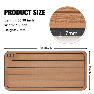 Pad refroidisseur de tapis isolé en caoutchouc mousseux pour YETI 75
