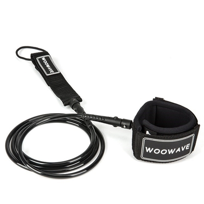 6'12' Surfboard Leash Leash de surf Ex-surf de la jambe de la corde avec une haute résistance à la traction