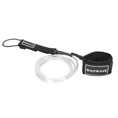 7mm 5ft-10ft Kiteboarding Couleur personnalisée SUP Regular Essential Leash avec logo en soie