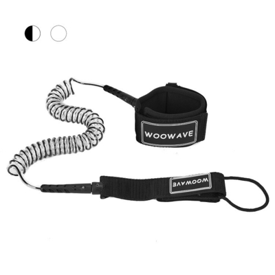 Stand Up Paddle Board Surf Leash Droite/Cord Coil et 5,5 mm/7 mm/8 mm de diamètre
