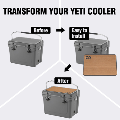 Mat de mousse marine EVA refroidisseur de piscine refroidisseur de terrasse Boîte pour YETI RTIC 20 Logo personnalisé