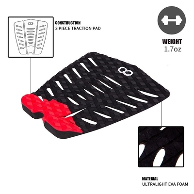 Le pad de traction en mousse EVA WOOWAVE est l'améliorateur ultime des performances des surfeurs unisexes.
