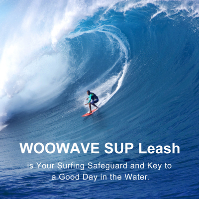 5.5 mm/7 mm/8 mm laisse de planche de surf pour accessoires de sécurité et de surf de planche de paddle unisexe