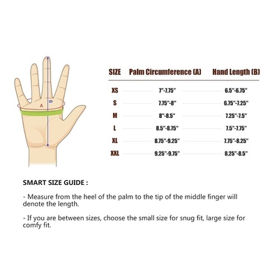 Neoprène personnalisé imperméable à l'eau 3 mm cinq doigts Sports nautiques Plongée en apnée Canoë Gants