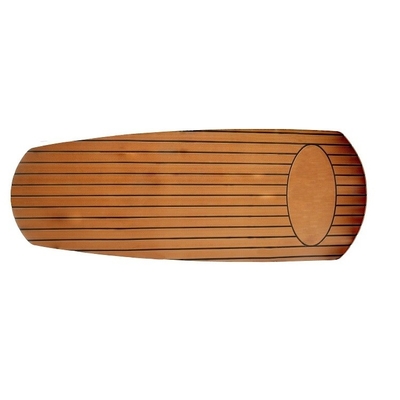 WOOWAVE Design personnalisé EVA plancher de bateau Coaming Bolster Pads 2400mm * 120mm / personnalisé