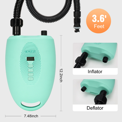 Pompe à air électrique marine au néoprène 600D polyester 12'*9'6'*7' Taille de l'emballage