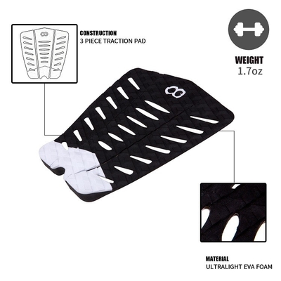 Découvrez la meilleure poignée de surf avec WOOWAVE EVA Traction Pad Options de couleurs multiples