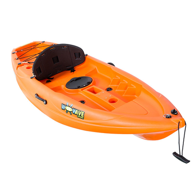 Matériau LLDPE/HDPE 2,2m Orange Kayak Canoë pour les sports nautiques et le plaisir en famille
