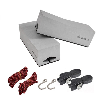 50 kgs Capacité de chargement Kit de toit de toit de toit de voiture pour kayak/canoe Étiquette tissée ou étiquette en PVC