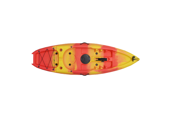 Caractéristiques standard Paddle inclus WOOWAVE Originale Basic Orange 2,2 m Kayak de pêche