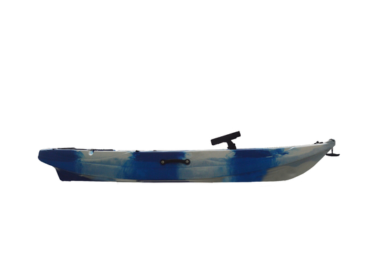 Pêche professionnelle 2.2M Blue Sit On Top Kayak avec pédale et capacité de charge de 60 kg/132 lbs