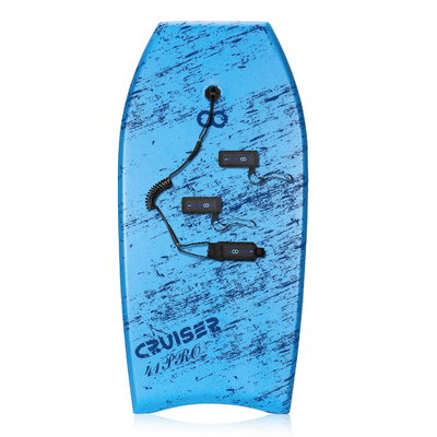 Bodyboard bleu XPE avec laisse votre clé pour une expérience de surf épique de Woowave